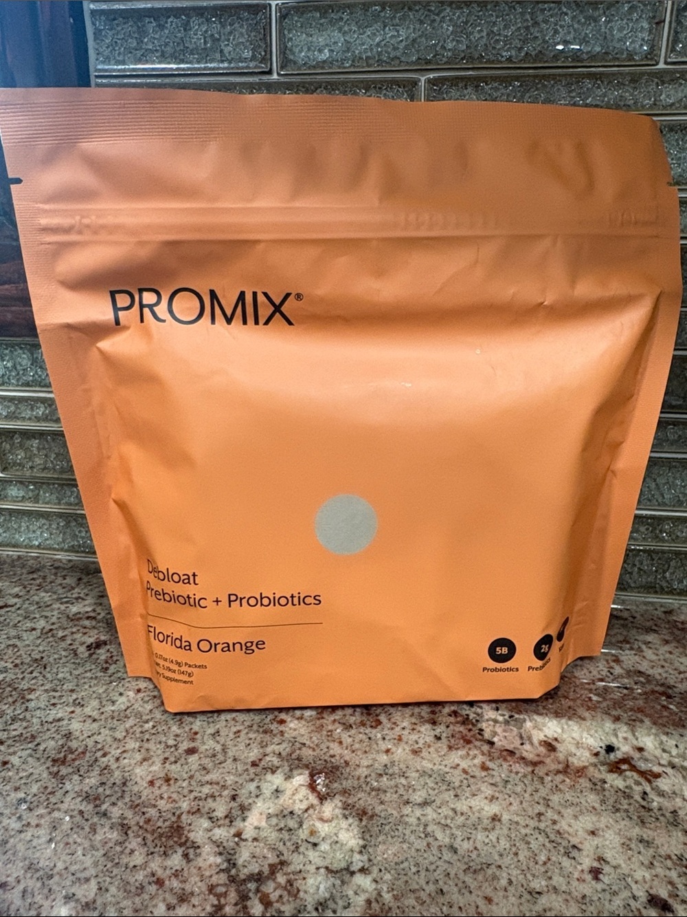 Florida Orange Prebiotic + Probiotics Sachets — Orange